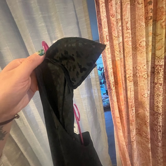 frank masandrea vintage black silk dress - Picture 6 of 7